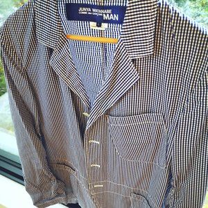 Vintage Junya Watanabe Comme des Garcons Men's Check Shirt-Jacket
